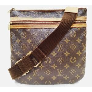 Louis Vuitton LV Shoulder Bag M40044 Pochette Bosphore Brown Monogram